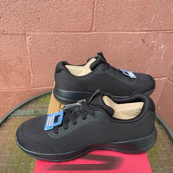 New Skechers Go Walk Black Washable Shoes Size 5 - Picture 6 of 9